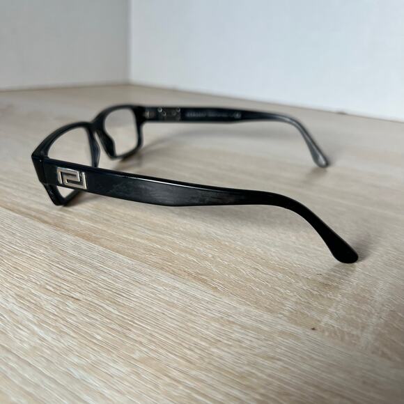 Versace Mod 3102 GB1 Eyeglasses Black Frames PARTS ONLY 52-17-140 - Picture 9 of 12